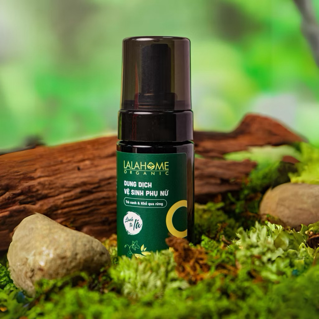 {CÓ SẴN} Dung dịch vệ sinh phụ nữ LalaHome Organic 100ml, Mẹ bầu yên tâm dùng