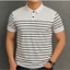 Mã A05 áo thun polo phối sọc lịch lãm sang trọng