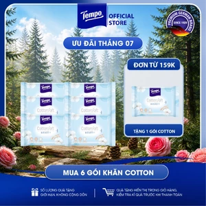 Khăn Cotton cao cấp Tempo - làm từ cotton mềm mịn- Thương hiệu Đức