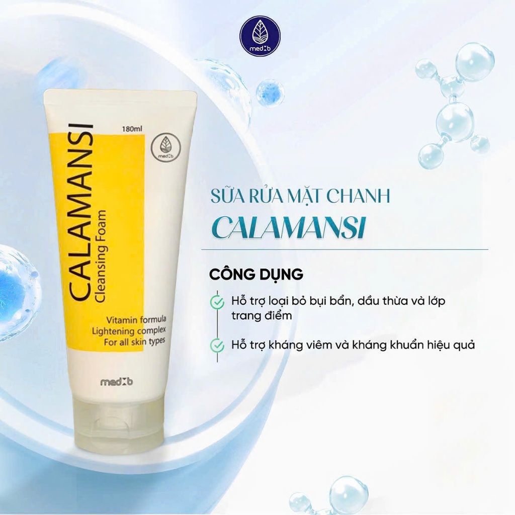 Sữa rửa mặt MEDB Hàn Quốc chiết suất thiên nhiên 180ml phù hợp mọi loại ...