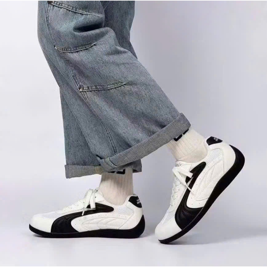 [SIÊU SALE 7.7 GIẢM 40K] Giày Thể Thao Nữ Phong Cách Retro Form Thon Gọn Sneaker Năng Động Dễ Phối Đồ Full Box
