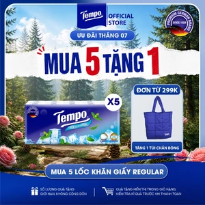Khăn Giấy Bỏ Túi Regular Cao Cấp Tempo - 4 Lớp Bền Dai - Thương Hiệu Đức