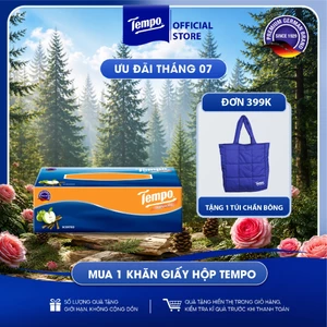 Khăn Giấy Rút Cao Cấp Tempo - 3 Lớp Bền Dai, không kích ứng da - Thương hiệu Đức - An Toàn Cho Da