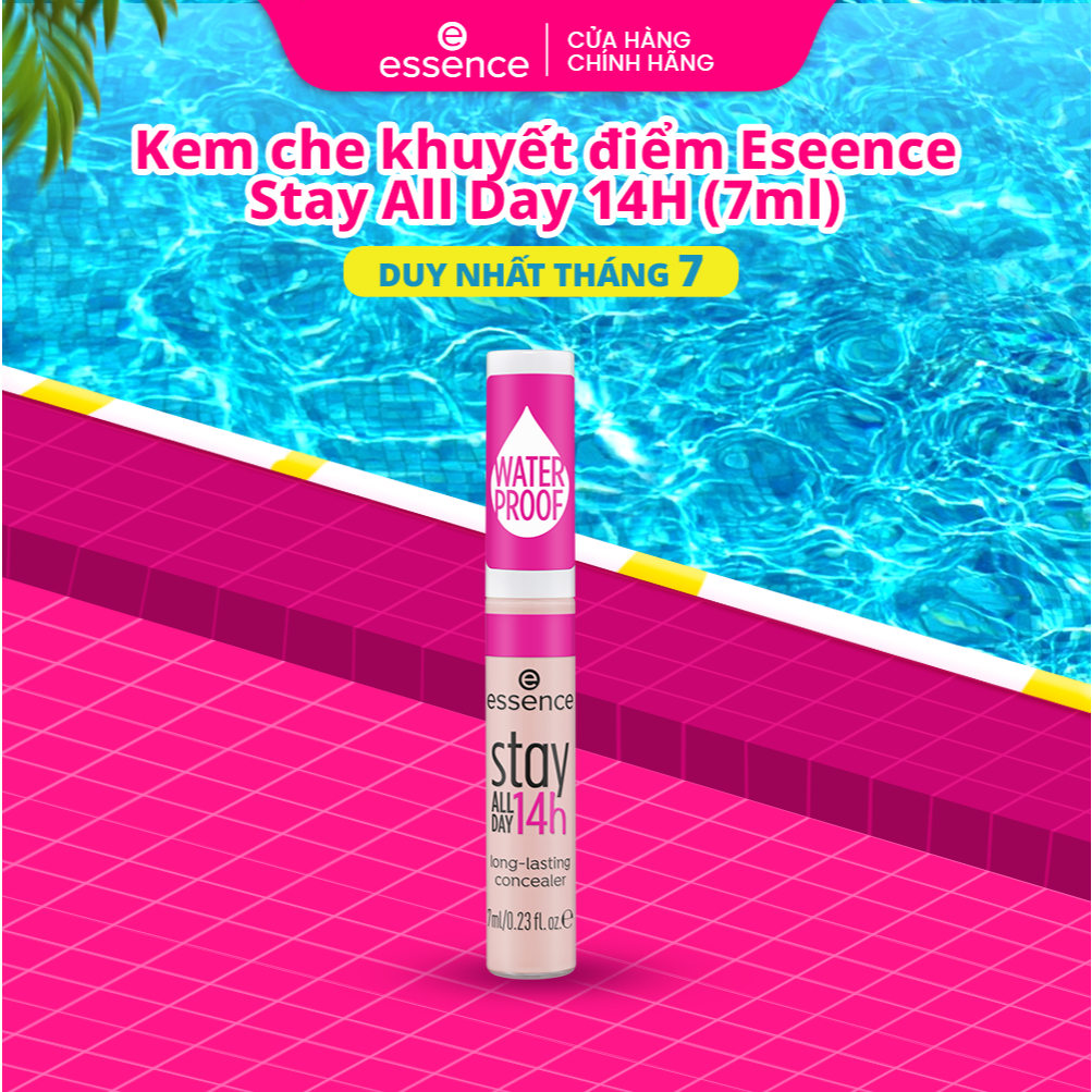 [HÀNG MỚI VỀ] Kem Che Khuyết Điểm Essence Stay All Day 14H bền màu lâu trôi 7ml