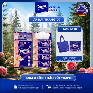 Khăn Giấy Rút Cao Cấp Tempo 4 Lớp Bền Dai Đức