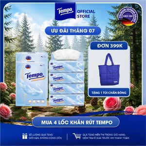 Khăn Giấy Rút 4 Lớp Tempo Cao Cấp Bền Dai - Thương Hiệu Đức