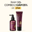Combo Tẩy da chết da đầu bồ kết 200ml & Nước dưỡng da đầu bồ kết Cocoon 140ml