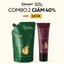 Combo Túi Refill - Dầu gội bưởi Cocoon 500ml + Tẩy da chết da đầu bồ kết 200ml
