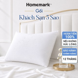 Ruột Gối Lông Vũ Homemark 50x70cm - Gối Nằm Microfiber Cao Cấp Êm Ái Như Khách Sạn 5 Sao CL01