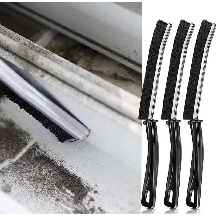 Bộ Bàn Chải Vệ Sinh Khe Rãnh Hở Đa Năng Cho Nhà Tắm, Nhà Bếp, Góc Chết