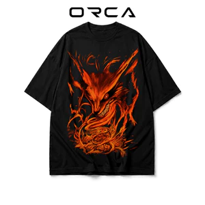 Áo thun Orca in hình Kurama Naruto - Vải Cotton cao cấp - ORCA860