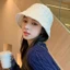 Mũ Bucket Vành Nón Cụp Dập Nổi Caro Chất Cotton mềm mại, Nón Xô Phong Cách Ulzzang