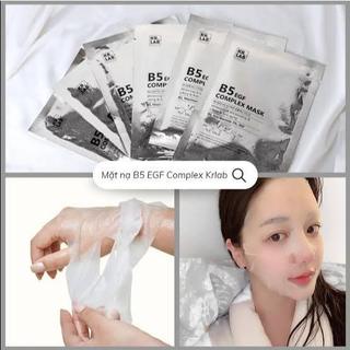 Mặt Nạ Phục Hồi Krlab B5 EGF Complex Exosome, Cấp Ẩm Và Chống Lão Hóa Da