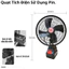 Quạt Chạy Pin Maakita 8 Inch 2 Tốc Độ - Chế độ xoay - Dùng Chung Pin Chân Pin Thông Dụng