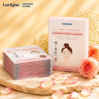 Mặt Nạ Dưỡng Da IDICHI Màu Hồng Loại 1 Miếng Collagen Vitamin B5 Niacinamide Dưỡng Ẩm Nhật Bản