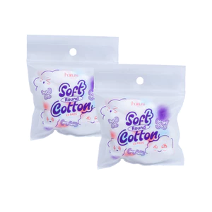 2pcs Horus Bông tẩy trang tròn Round Soft Cotton Pads 15 pads - Ultra Soft