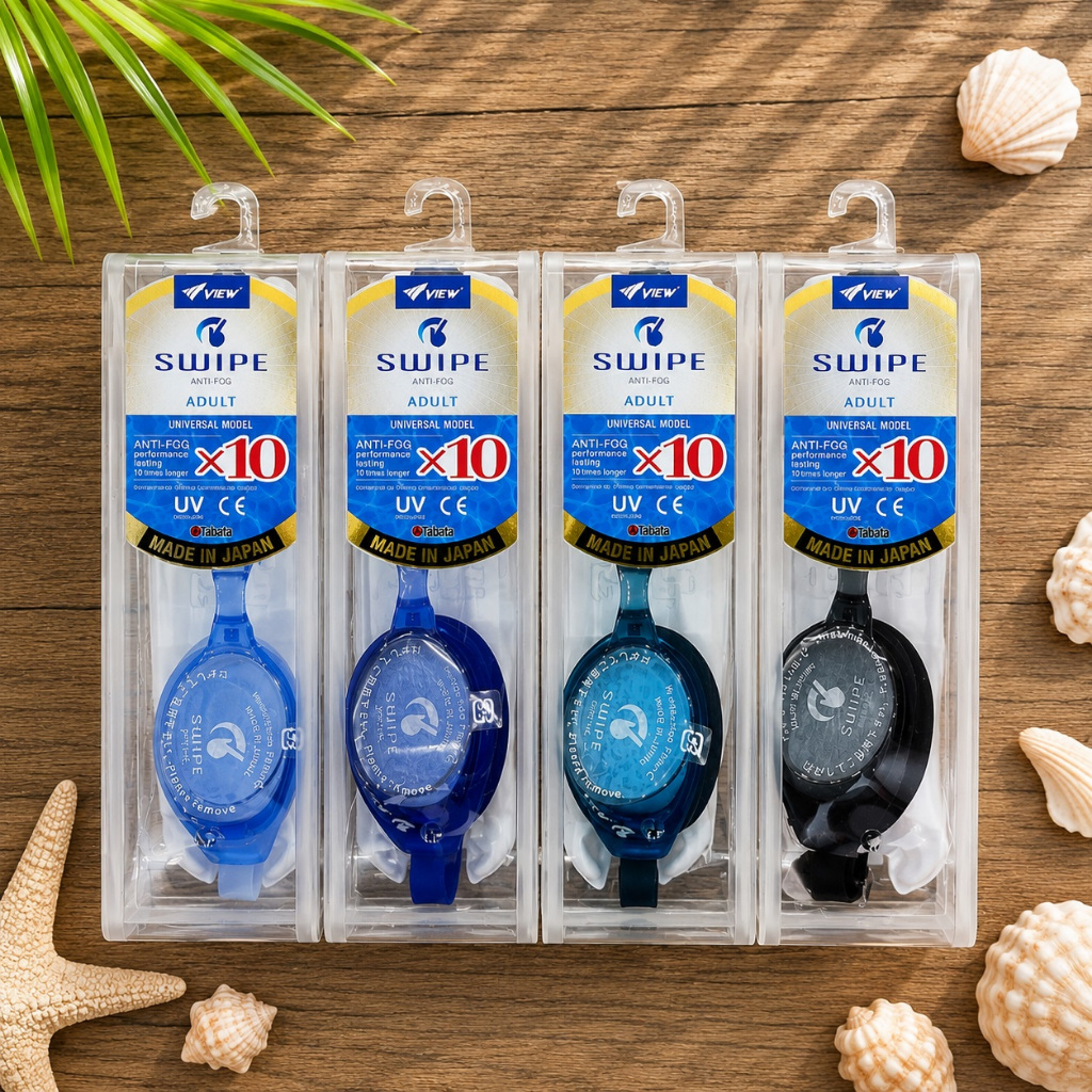 Kính bơi view V630SA Nhật Bản thiết kế đẹp, chống tia UV, chống nước, chống sương mờ cực tốt