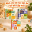Em bé bi bô - Bộ sách 3 cuốn bồi cứng cho các bé độ tuổi từ 0-1-2-3 tuổi giai đoạn bật âm tập nói và phát triển ngôn ngữ
