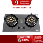 Bếp Gas Âm GZ499 Trắng/Đen – 9 Đầu Đốt Đồng, 2 Vùng Nấu, Tích Hợp Cảm Biến Ngắt Gas & Hẹn Giờ – Khóa An Toàn — ảnh 1