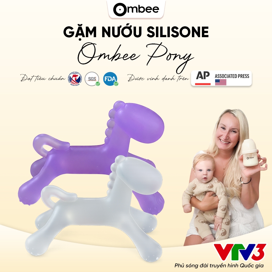 [HÀNG TẶNG KHÔNG BÁN] Gặm nướu Silicone Ombee Pony