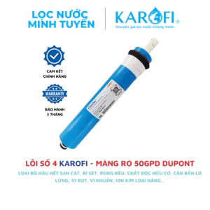 Màng RO Karofi 50GPD Chính Hãng - Lõi Lọc Nước RO Số 4 Thay Thế Cho Máy Lọc Nước RO