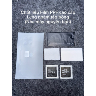 Miếng dán PPF Trong Nhám, Cacbon đen bảo vệ máy từ IP12 đến IP 17Prm