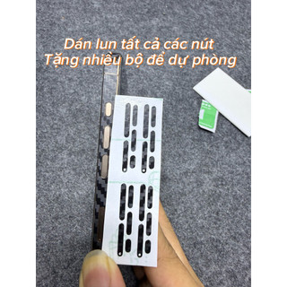 Miếng dán PPF Trong Nhám, Cacbon đen bảo vệ máy từ IP12 đến IP 17Prm