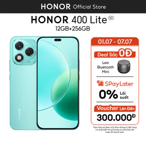 Điện Thoại Honor 400 Lite 5G | Camera 108MP | Pin 5230mAh | RAM 12GB | Bộ nhớ 256GB | BH 24 Tháng