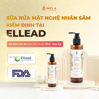 Sữa rửa mặt nghệ nhân sâm Mela cho da dầu mụn 200ml