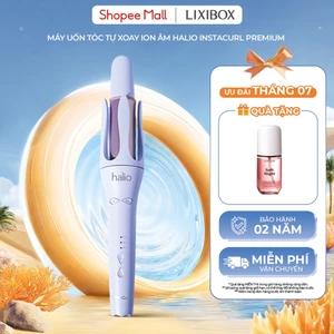 Máy Uốn Tóc Tự Động Xoay Halio InstaCurl Premium Automatic Hair Styler - Periwinkle