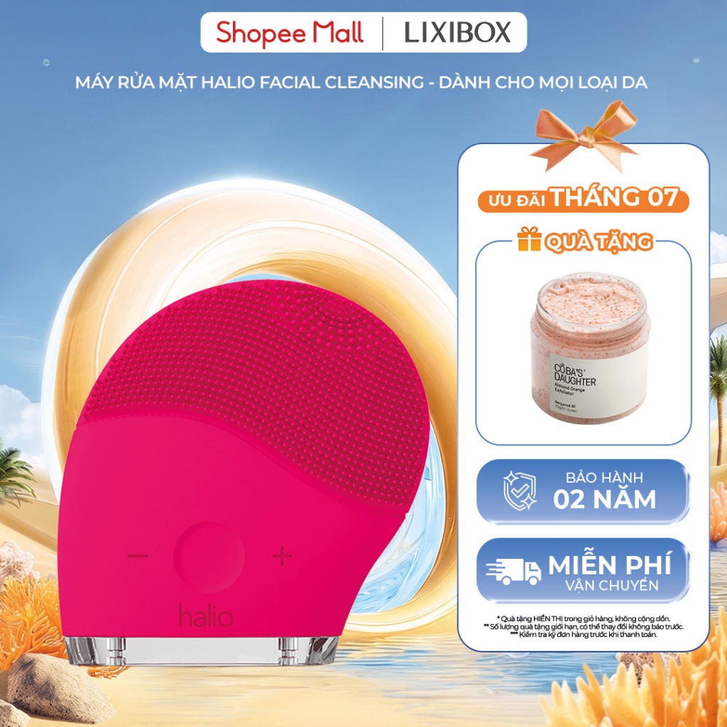[SPLIVE] Máy Rửa Mặt Halio Facial Cleansing & Massaging Device - Dành Cho Mọi Loại Da