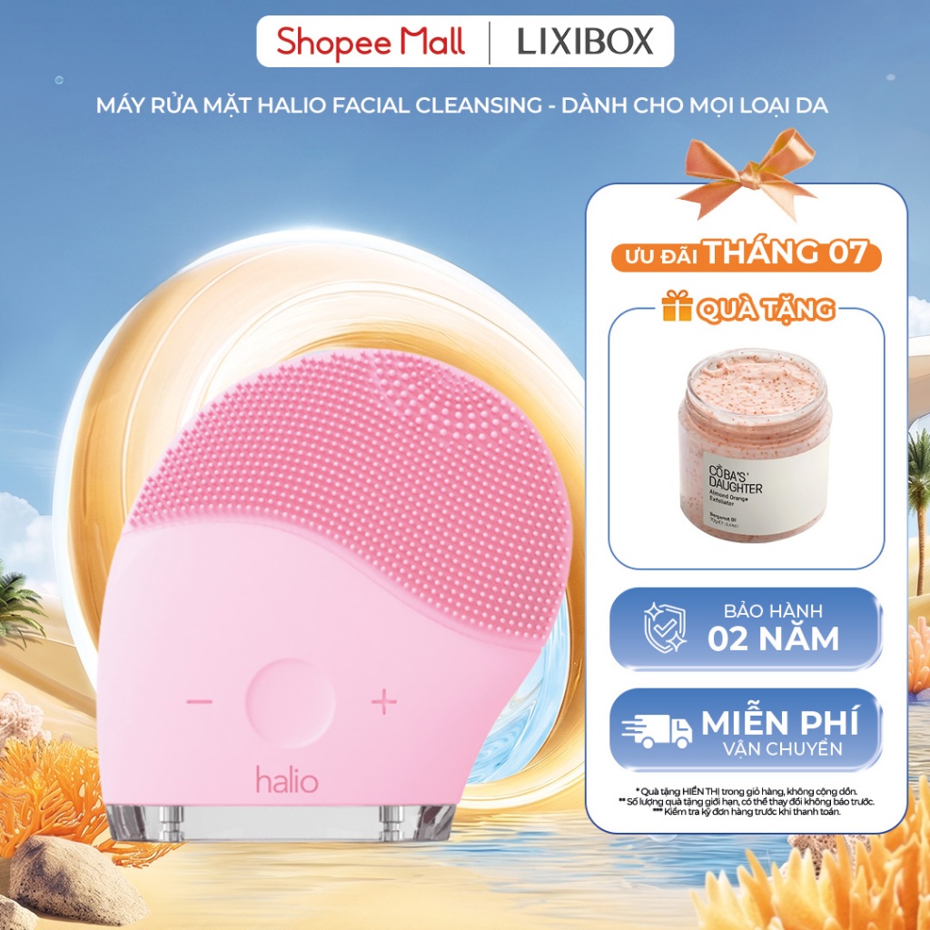 [SPLIVE] Máy Rửa Mặt Halio Facial Cleansing & Massaging Device - Dành Cho Mọi Loại Da