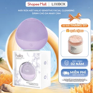 Máy Rửa Mặt Halio Sensitive Facial Cleansing Massaging Device - Dành Cho Da Nhạy Cảm