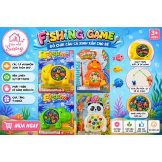 Vỉ đồ chơi câu cá mini cho bé cực cute