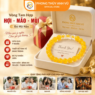 Vòng phong thủy mệnh kim - vòng tay tuổi mão - vòng tay tam hợp quý nhân - may mắn tài lộc bình an