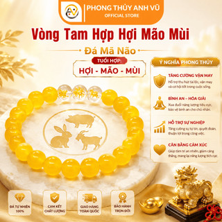 Vòng phong thủy mệnh kim - vòng tay tuổi mão - vòng tay tam hợp quý nhân - may mắn tài lộc bình an
