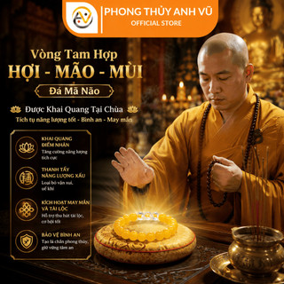 Vòng phong thủy mệnh kim - vòng tay tuổi mão - vòng tay tam hợp quý nhân - may mắn tài lộc bình an