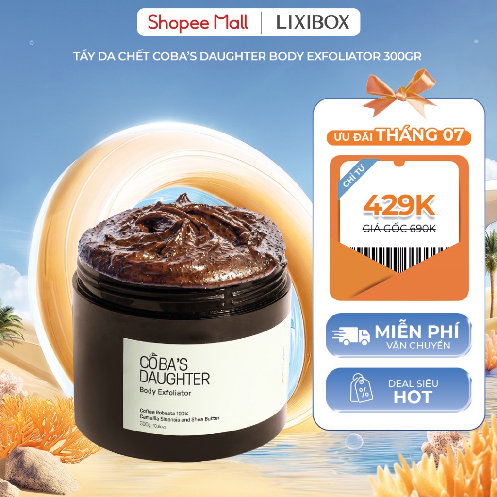 Tẩy Da Chết CoBa’s Daughter Body Exfoliator 300gr