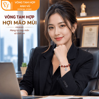 Vòng tam hợp mix charm chất liệu cao cấp - vòng đeo tay cho nữ - vòng tay con giáp - may mắn tài lộc