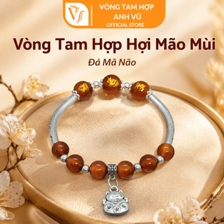 Vòng tam hợp mix charm chất liệu cao cấp - vòng đeo tay cho nữ - vòng tay con giáp - may mắn tài lộc
