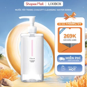 Nước Tẩy Trang Dành Cho Da Nhạy Cảm Chacott Cleansing Water 500ml