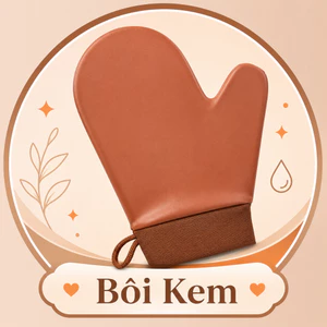 Găng Tay Bôi Kem Dưỡng Thể, Dụng Cụ Thoa Lotion Body Da PU Mềm Không Dính Tay Tái Sử Dụng