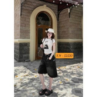 Áo Thun nữ Cô Gái Croptop Dáng Ngắn QCCC Cao Cấp
