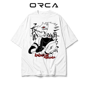 Áo thun Orca in hình Kakashi Hatake Naruto - Vải Cotton cao cấp - ORCA904
