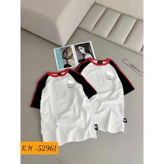 Áo Thun Nữ Mickey Màu Trắng Basic QCCC Cao Cấp