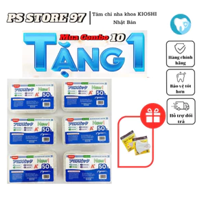 Tăm chỉ nha khoa Kioshi công nghệ Nhật Bản vệ sinh răng miệng(chỉ nhỏ).