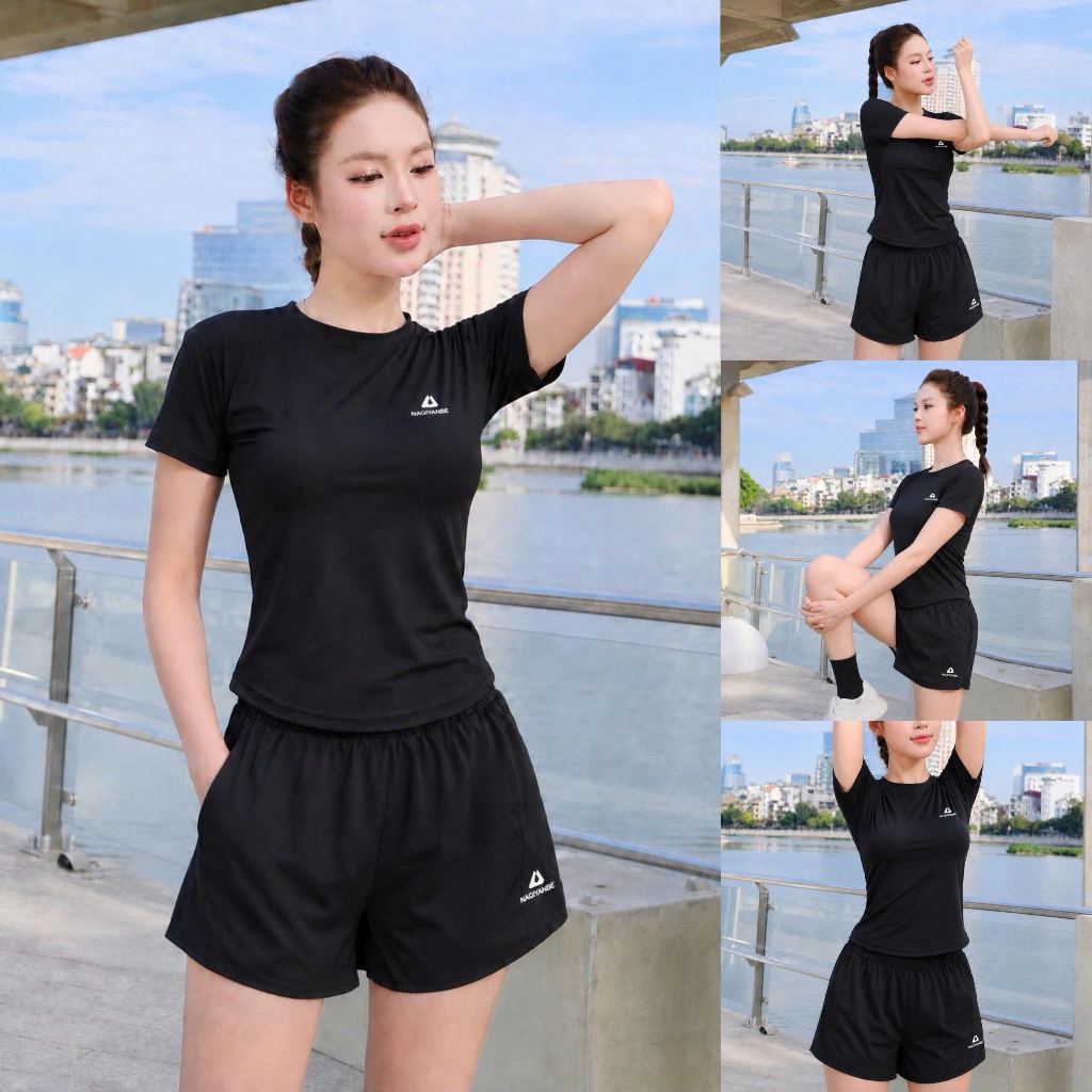 [Có Túi 2 bên Sườn] Bộ Tập Nhảy Erobic, Bộ Tập Gym Yoga Nữ, Đi Bộ Chạy Bộ, Chất Đẹp, Quần 2 Lớp. Minh Ngọc Sport