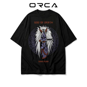 Áo thun Orca in hình Shiki Fujin Naruto - Vải Cotton cao cấp - ORCA911