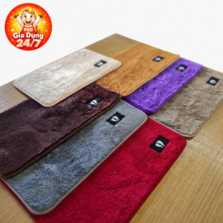 Combo 3 Thảm Lau Chân Siêu Thấm Hút Chống Trơn Trượt - Thảm Chùi Chân Nhà Tắm 40x60cm