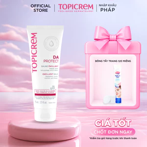 Kem dưỡng giúp làm êm dịu da, dành cho da khô và da cơ địa - TOPICREM DA PROTECT EMOLLIENT BALM 75ml